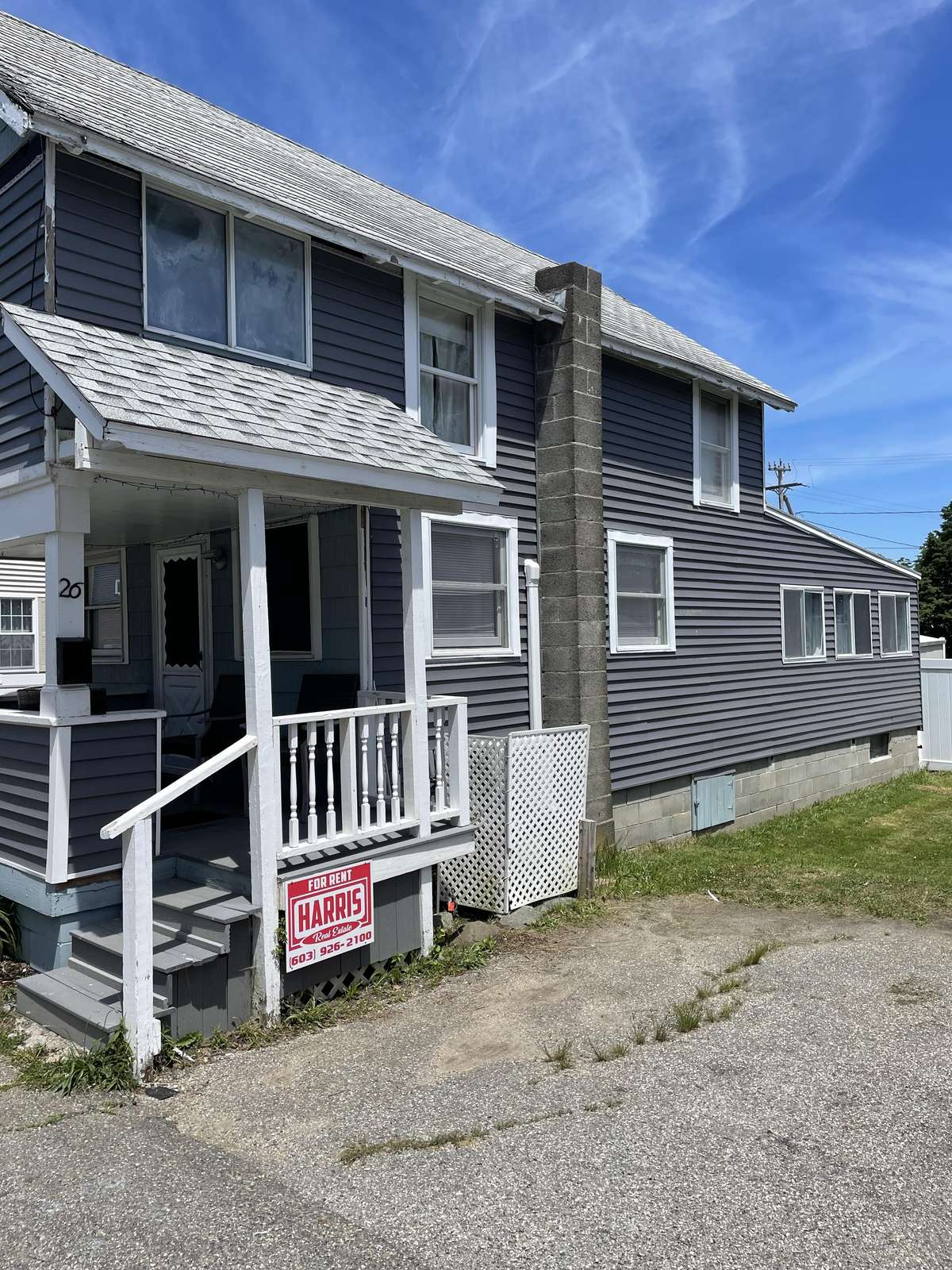 Cozy porch entrance welcomes you to a charming retreat - property