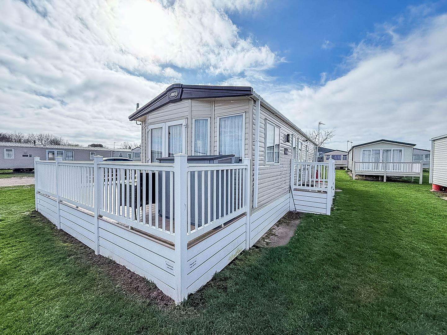 Book your last-minute caravan holiday at Broadlands Sands Holiday Park and enjoy the best of Great Yarmouth, from the iconic Hippodrome Great Yarmouth to the exciting Pleasure Beach Great Yarmouth, all while relaxing in a caravan with decking. - property