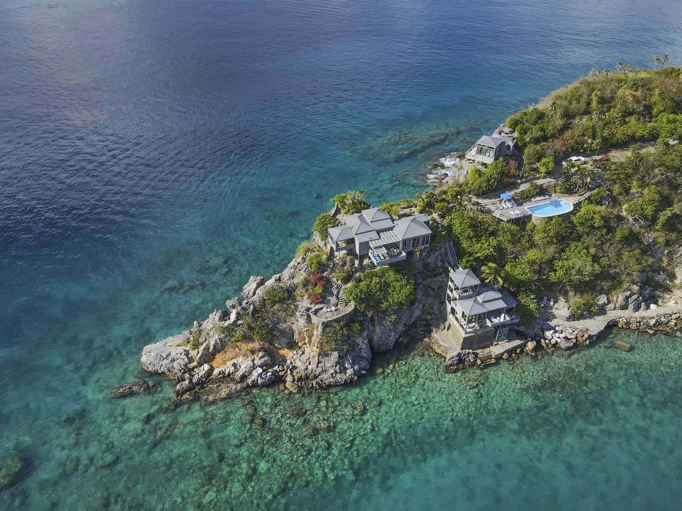Secluded cliffside retreat with stunning ocean views