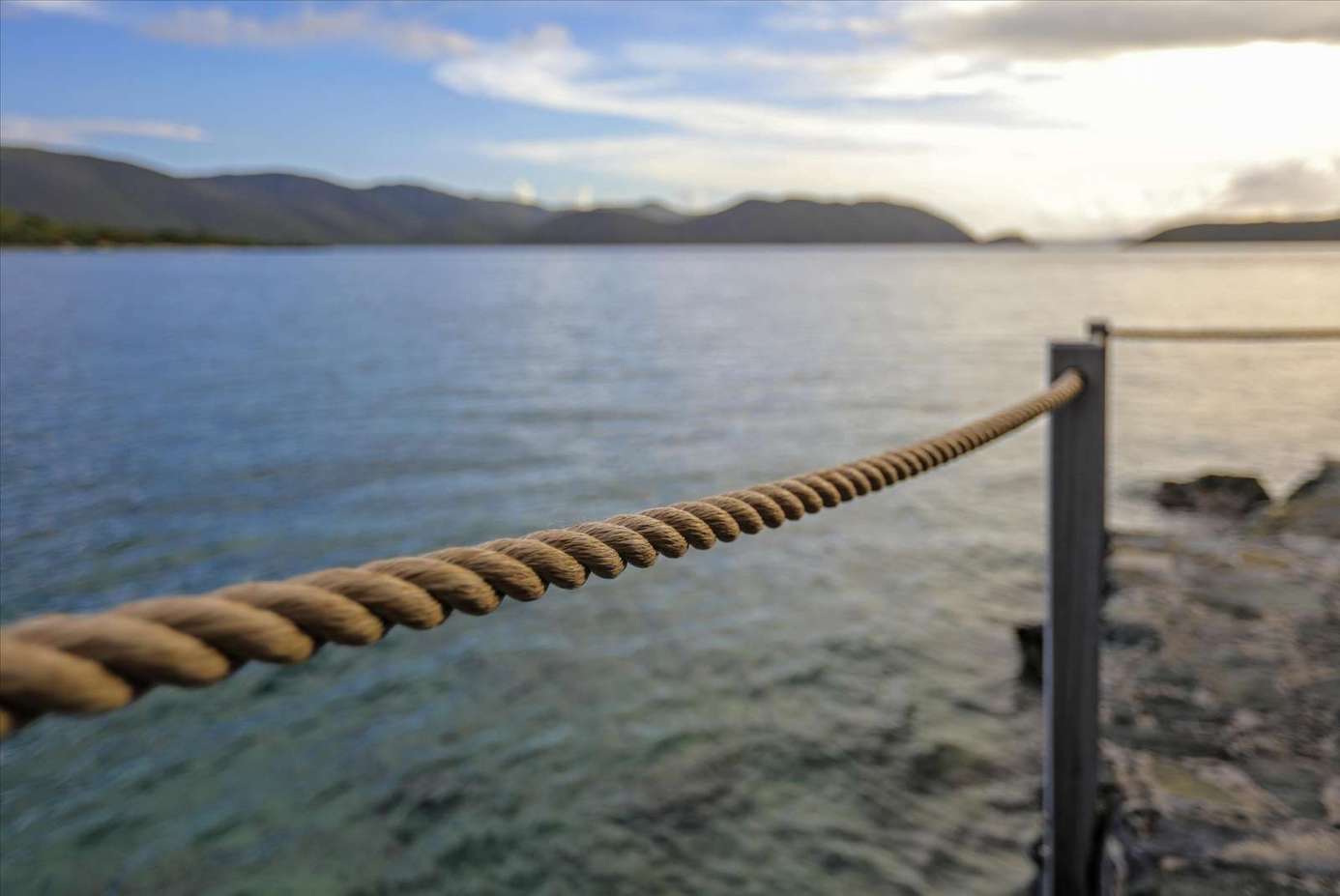 Serene waterfront view perfect for peaceful mornings