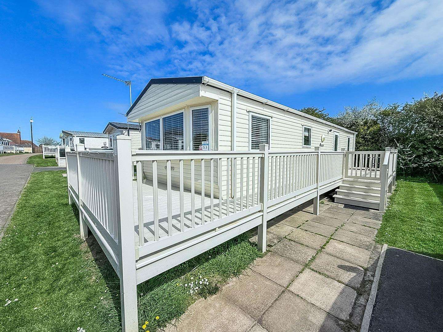 Extend your living space into the fresh coastal air with our private caravan decking - property