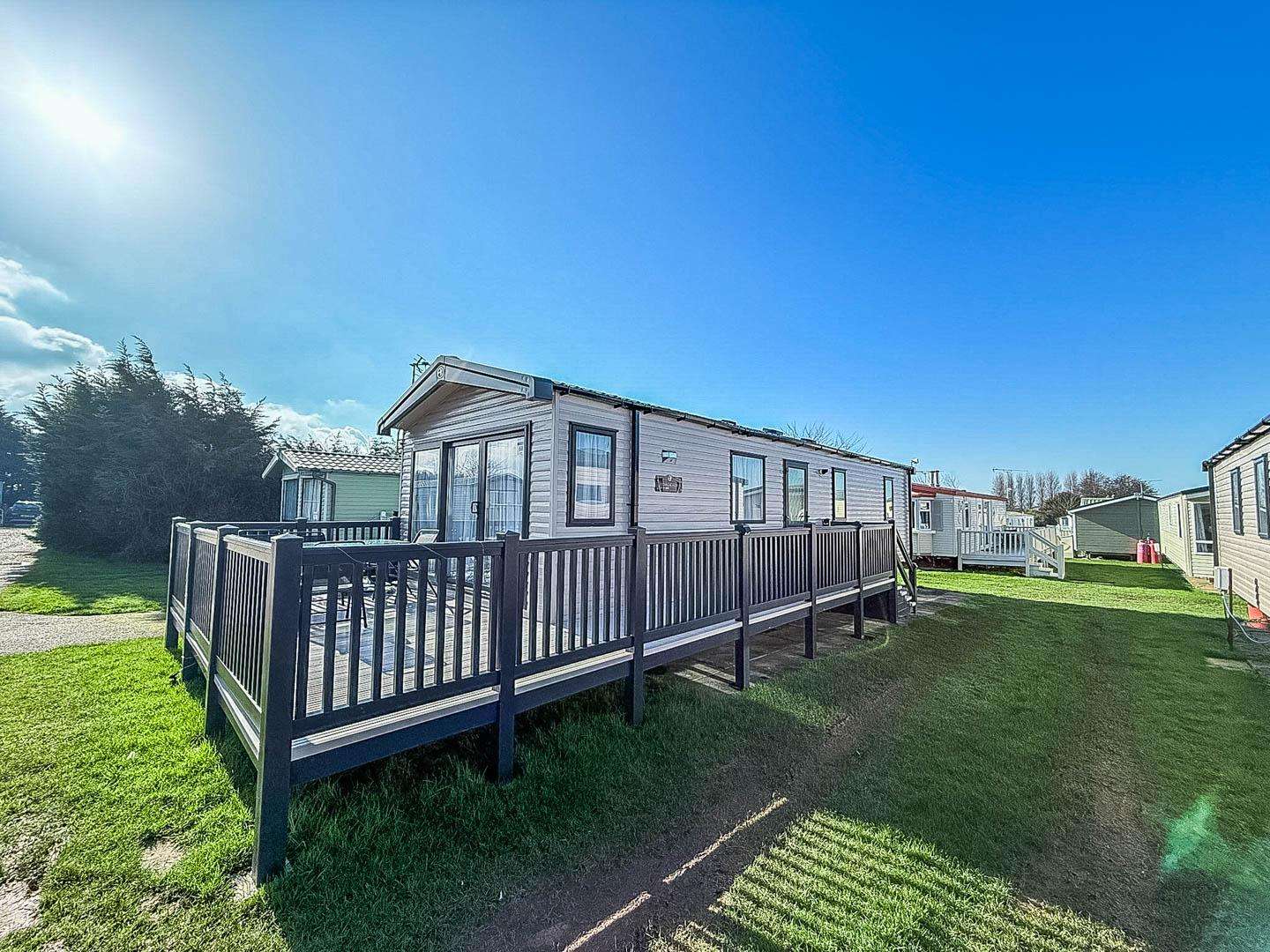 Discover the stunning natural beauty of Norfolk for your 2026 holidays in this 6 berth caravan with decking located on Manor Park Holiday Park. The expansive Norfolk coast offers a unique landscape, perfect for memorable UK getaways. - property