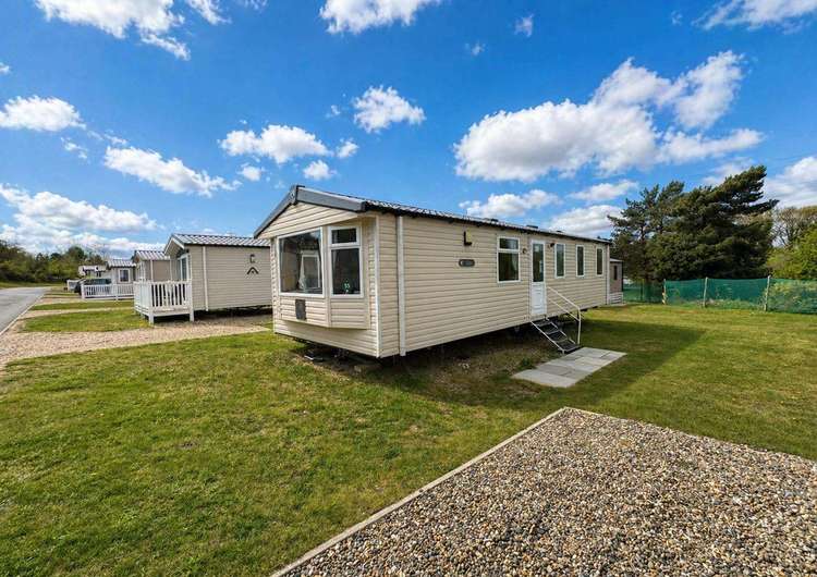 91055C⭐ – Plot 55, Caldecott Hall, 3 bed, 8 berth caravan with D/G & C/H. Ruby rated. Preview 0