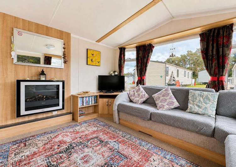 91055C⭐ – Plot 55, Caldecott Hall, 3 bed, 8 berth caravan with D/G & C/H. Ruby rated. Preview 4
