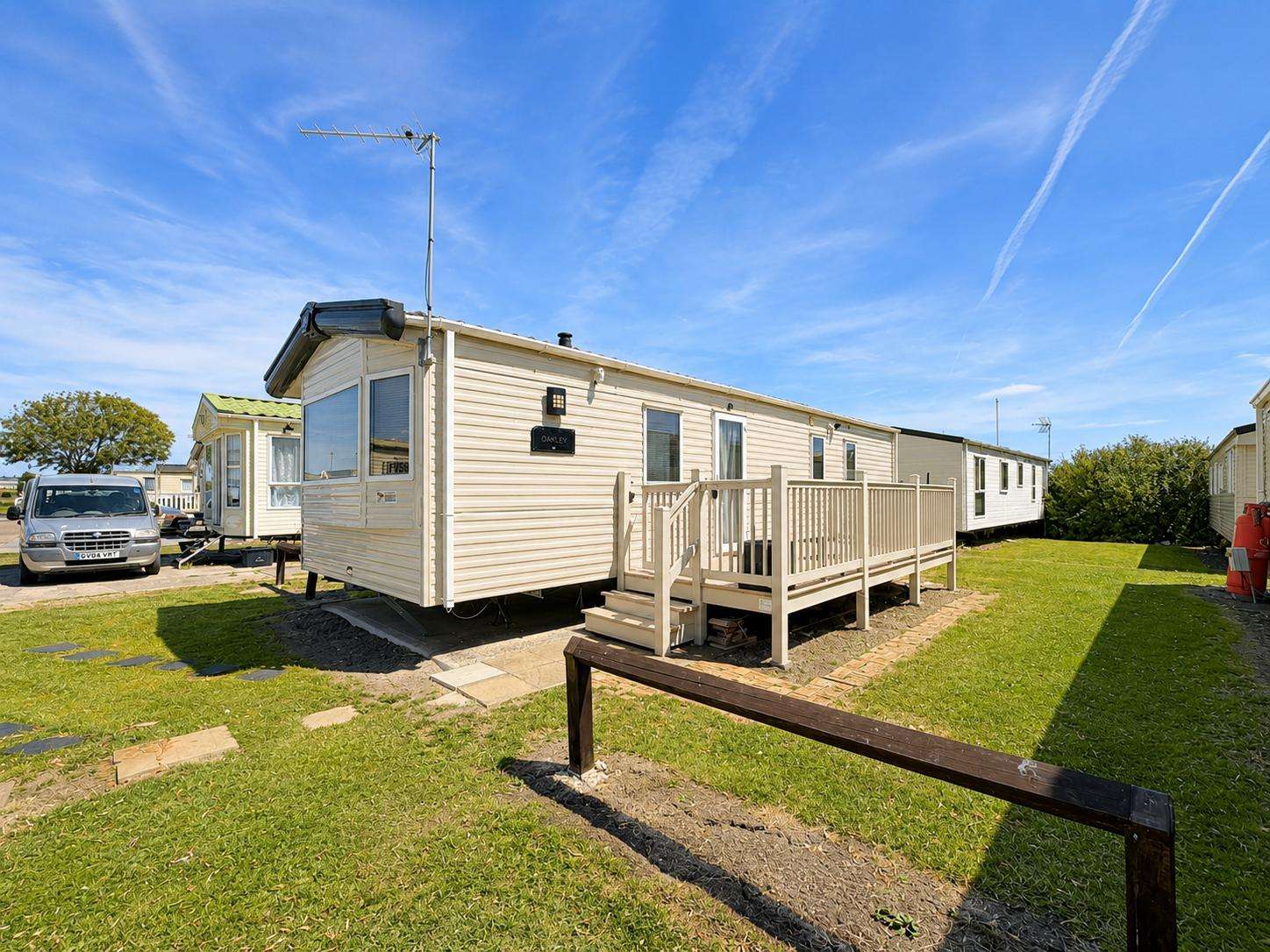 A static caravan at St Osyth Beach & Martello Beach Holiday Park for a relaxing retreat. - property