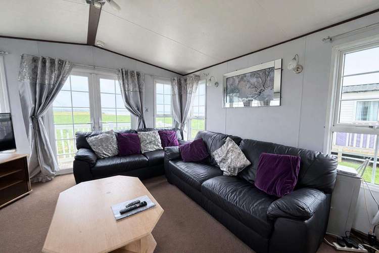 62047O⭐ – Oakridge area, 2 bed 4 berth caravan with full sea view, decking, D/G and C/H. Ruby rated Preview 5