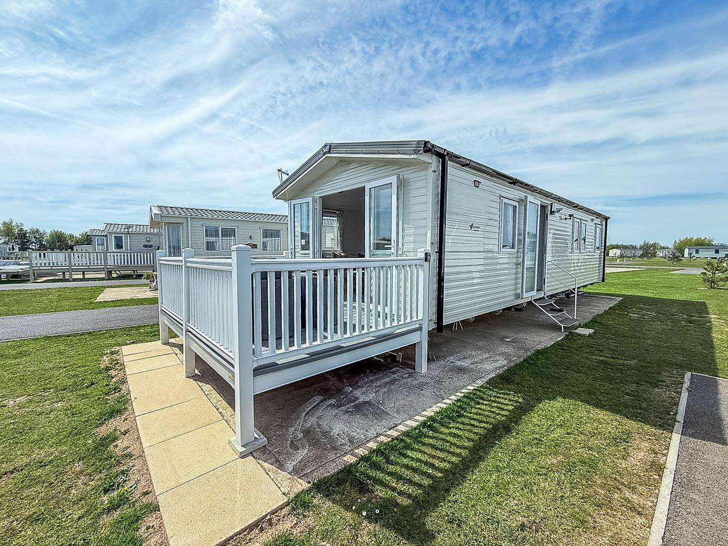 Elevate your next family holiday by choosing this 8 berth caravan with decking, located on Grange Leisure Park, Mabelthorpe. - property