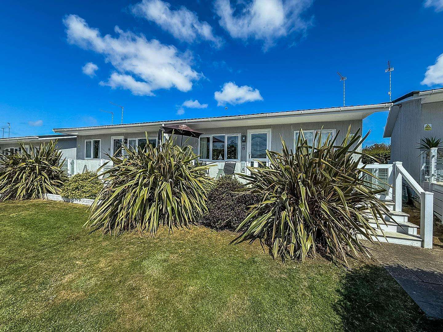 A weekend getaway to the Suffolk Coast isn’t complete without a chalet featuring decking for al fresco dining. - property