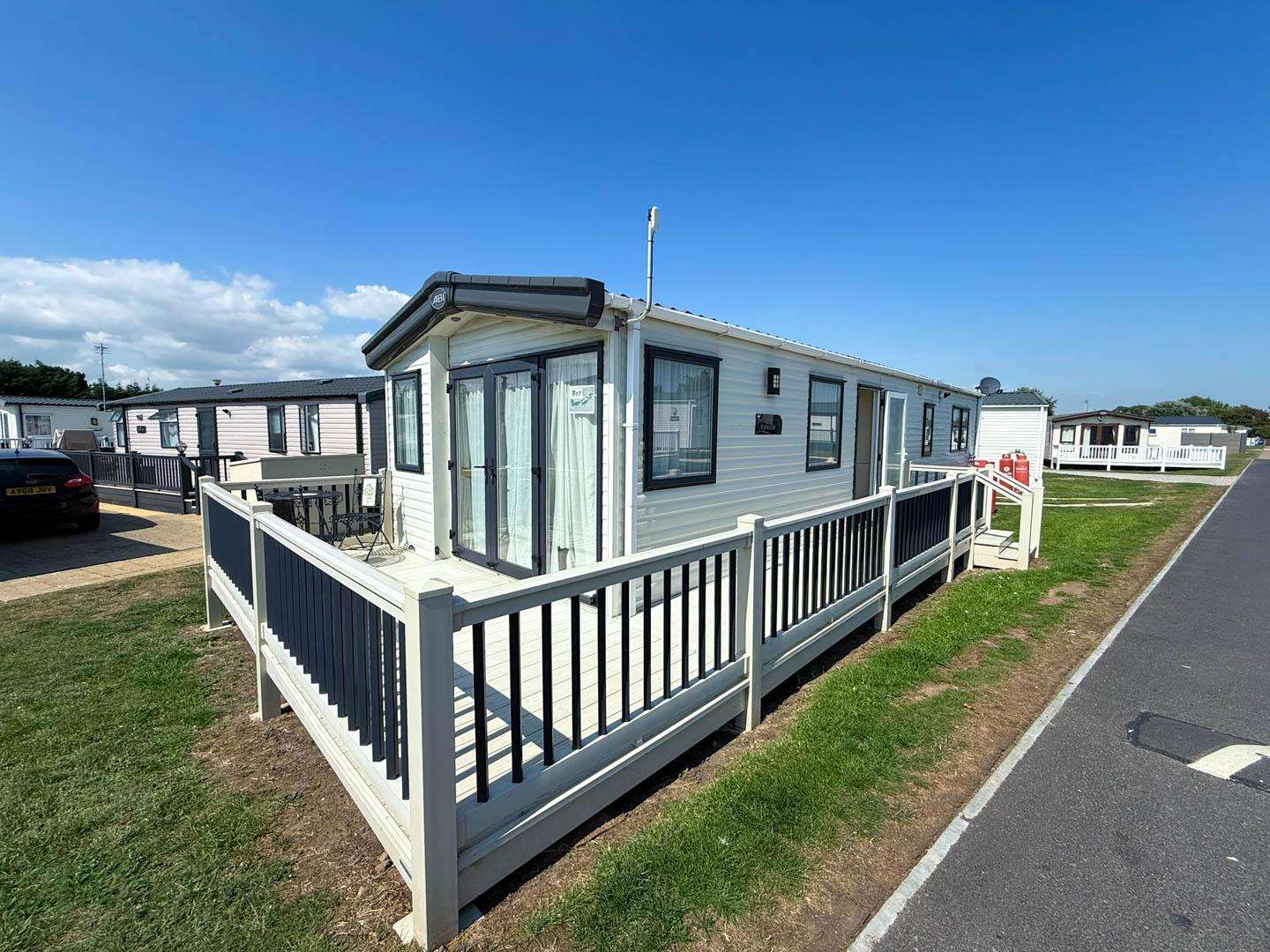 Your perfect 2026 UK getaway awaits with this stunning 6 berth caravan located on Suffolk Sands Holiday Park in Felixstowe, Suffolk. - property