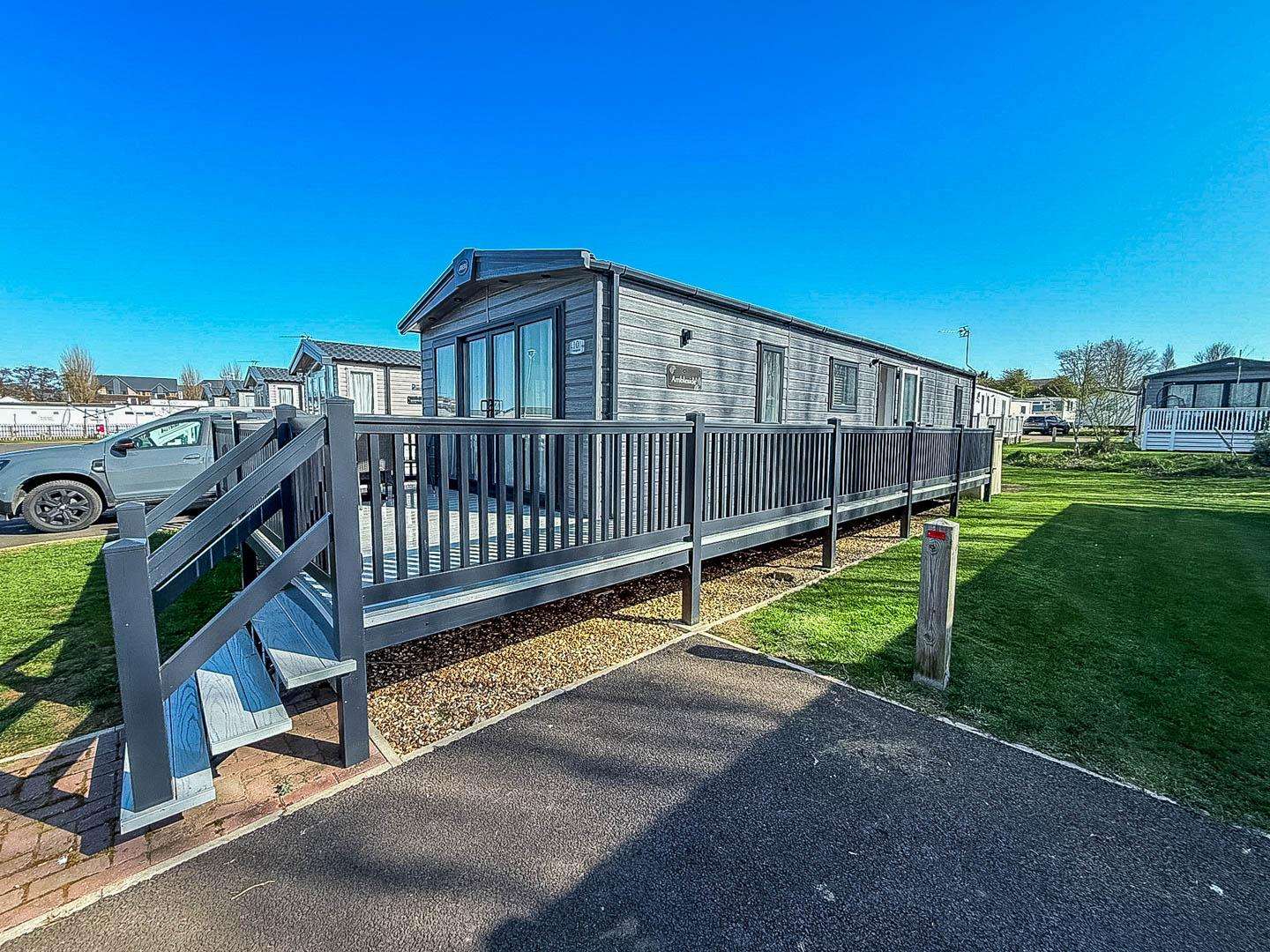 Experience a beautiful UK seaside retreat at this 8 berth caravan with decking, located on Manor Park Holiday Park, perfectly situated just a short stroll from the beautiful Hunstanton beach. - property