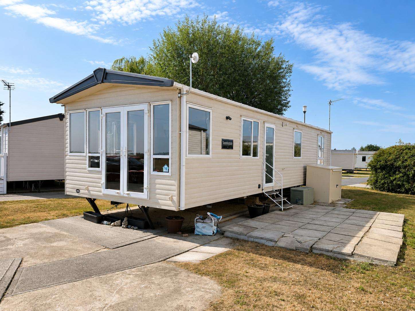 Start planning your perfect dog-friendly escape with 2cHolidays at this 3 berth caravan located on Steeple Bay Holiday Park, - property