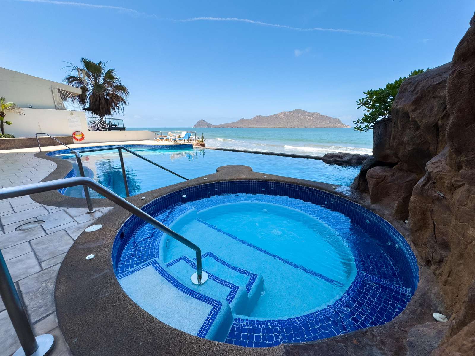 Pool view to SW - property