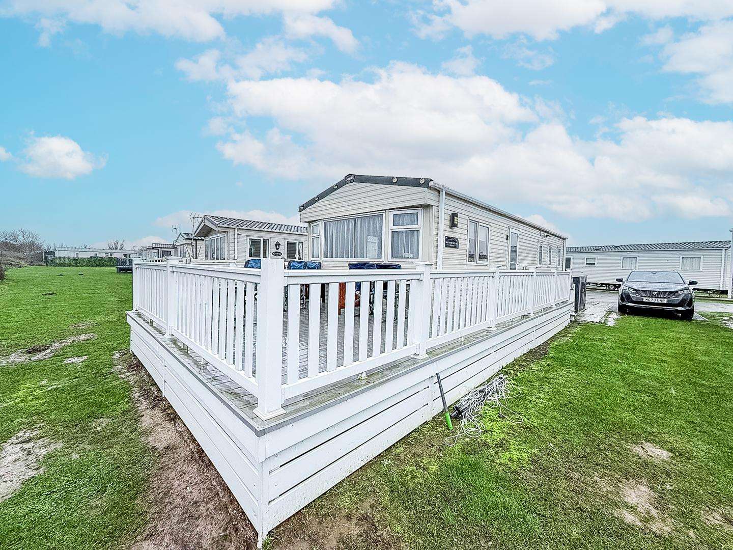 A holiday home in Clacton-on-Sea, Essex, becomes even more special with the added addition of decking. - property