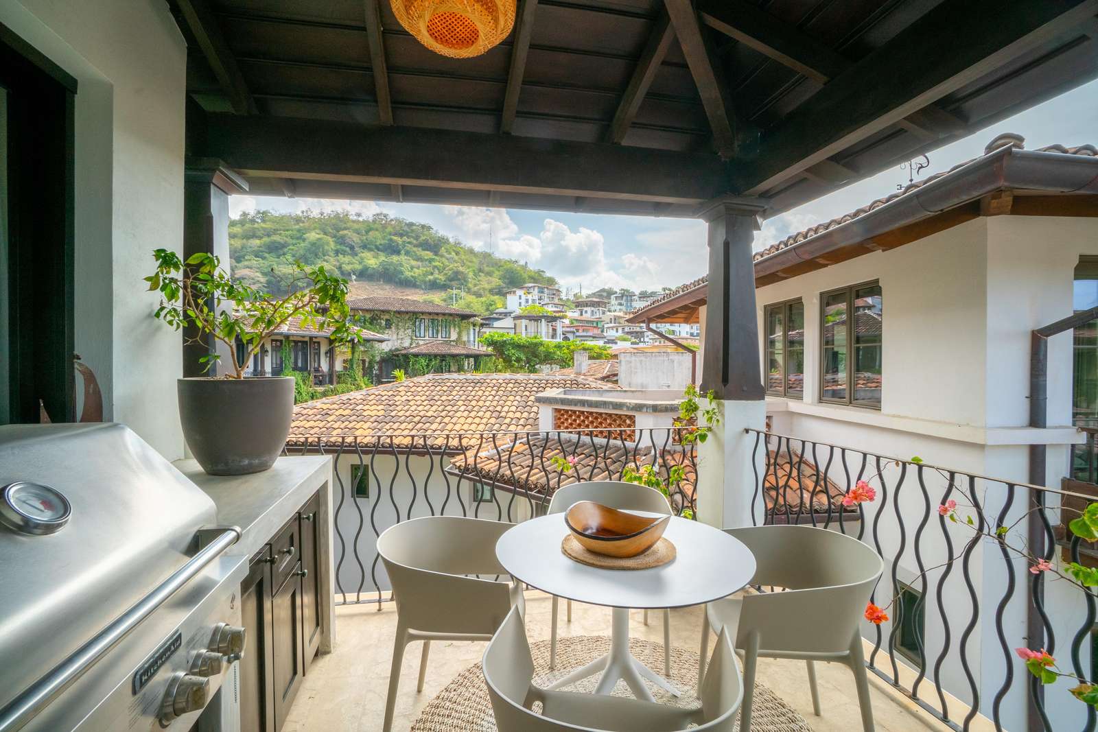 Great view from the balcony