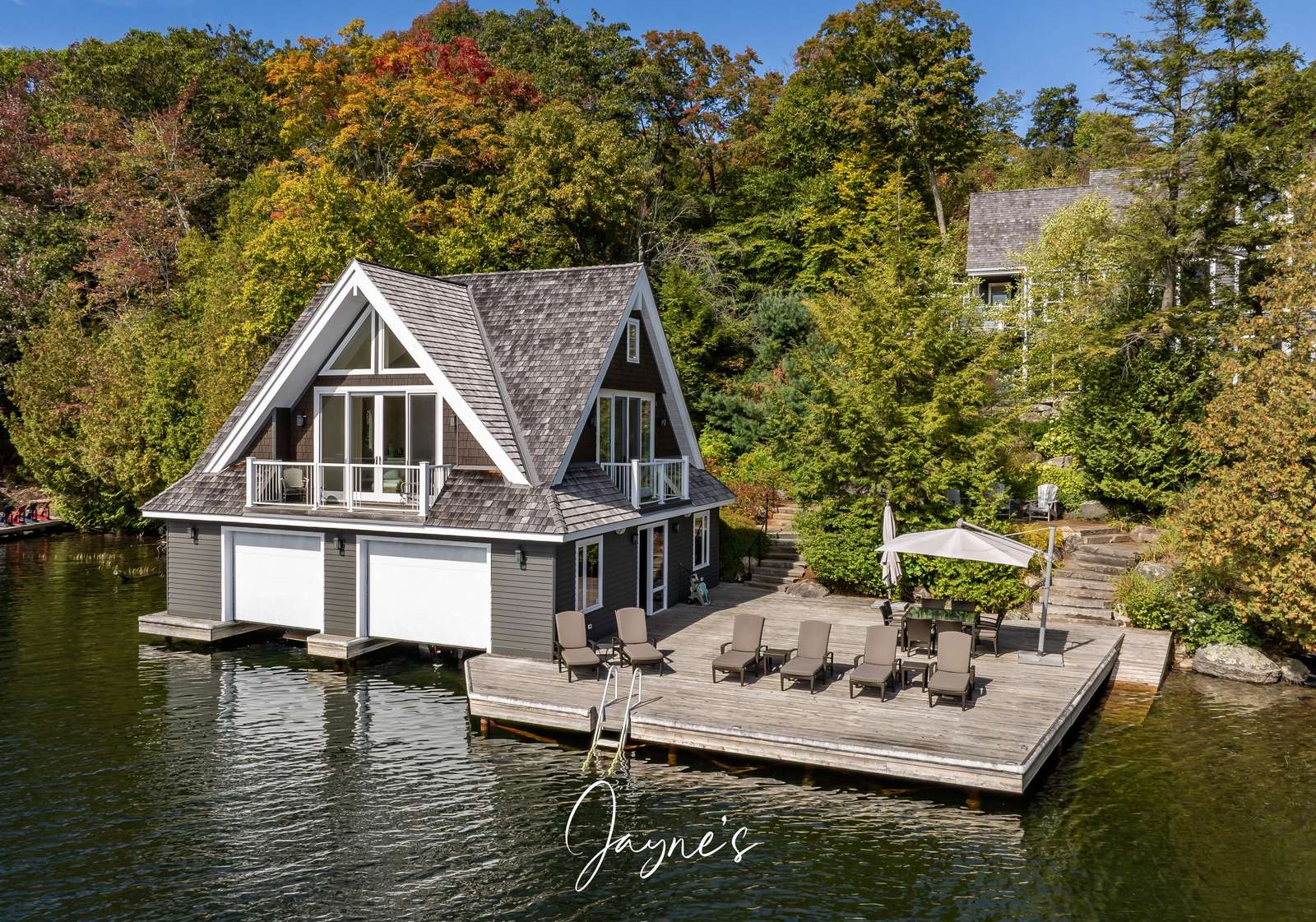 Boathouse, Dock & Seating