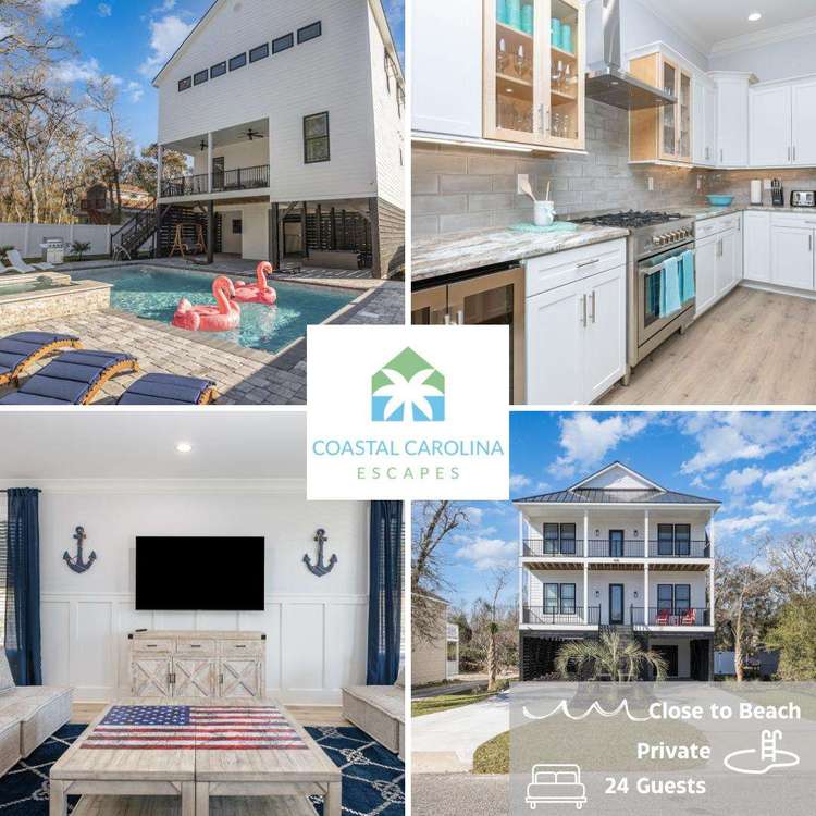 Beach Oasis Sleeps 26 Walk to Beach and Private Pool Preview 0