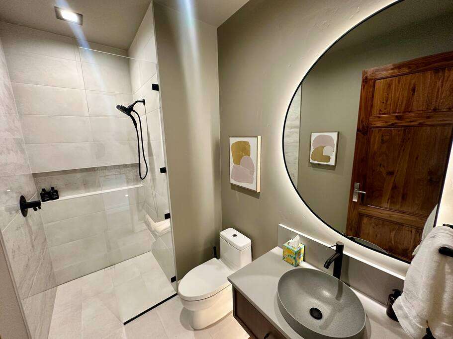 Shared Bathroom near main Living room