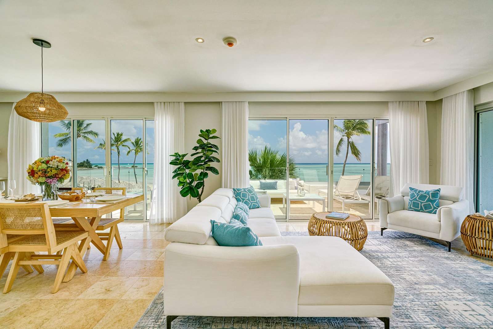 Beachfront Caribbean Cap Cana Paradise w/ private jacuzzi Preview 0