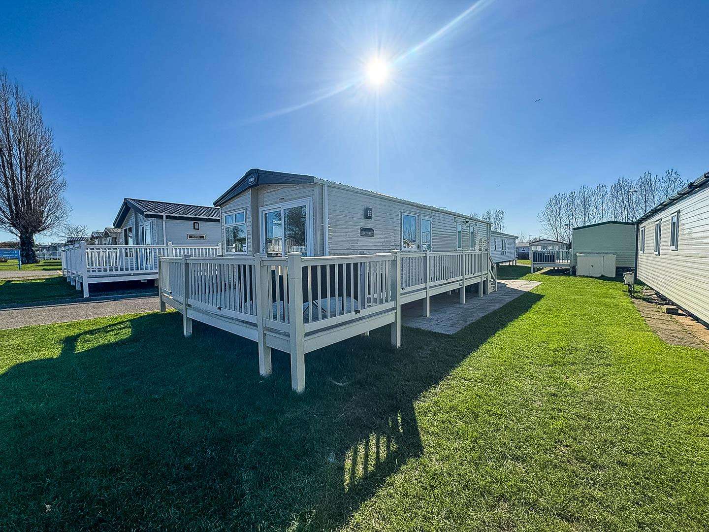 Experience a beautiful UK seaside retreat at this 8 berth caravan with decking, located on Manor Park Holiday Park, perfectly situated just a short stroll from the beautiful Hunstanton beach. - property