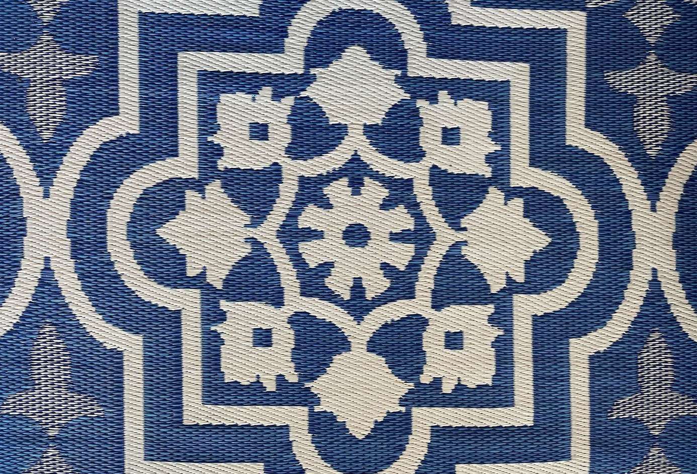 Intricate patterned tile adding charm and character to your stay