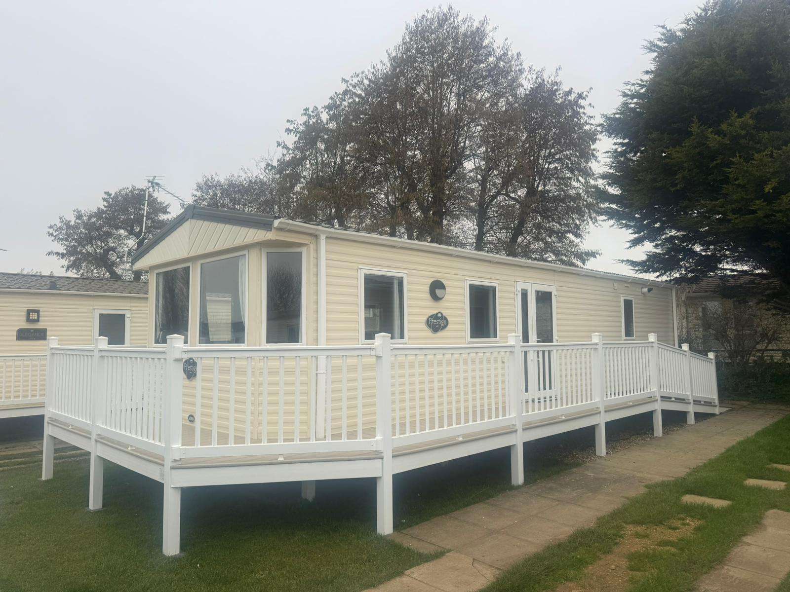 23045B⭐ – Balmoral, 2 bed, 6 berth wheelchair accessible caravan with ramped decking. Opal rated - property