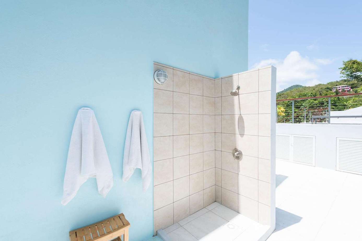 bathroom 2, main floor outdoor shower