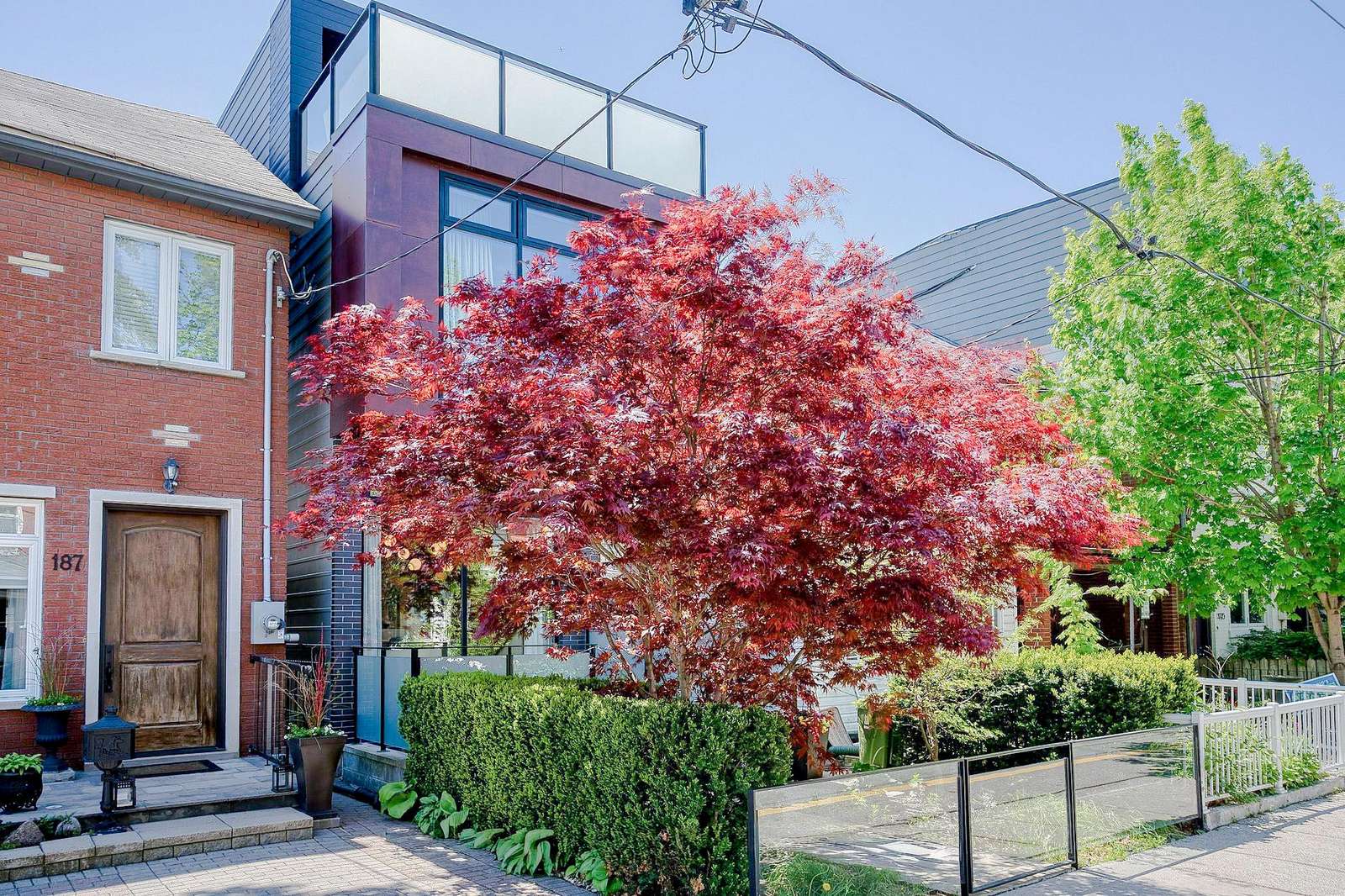 Charming urban townhouse with vibrant garden retreat