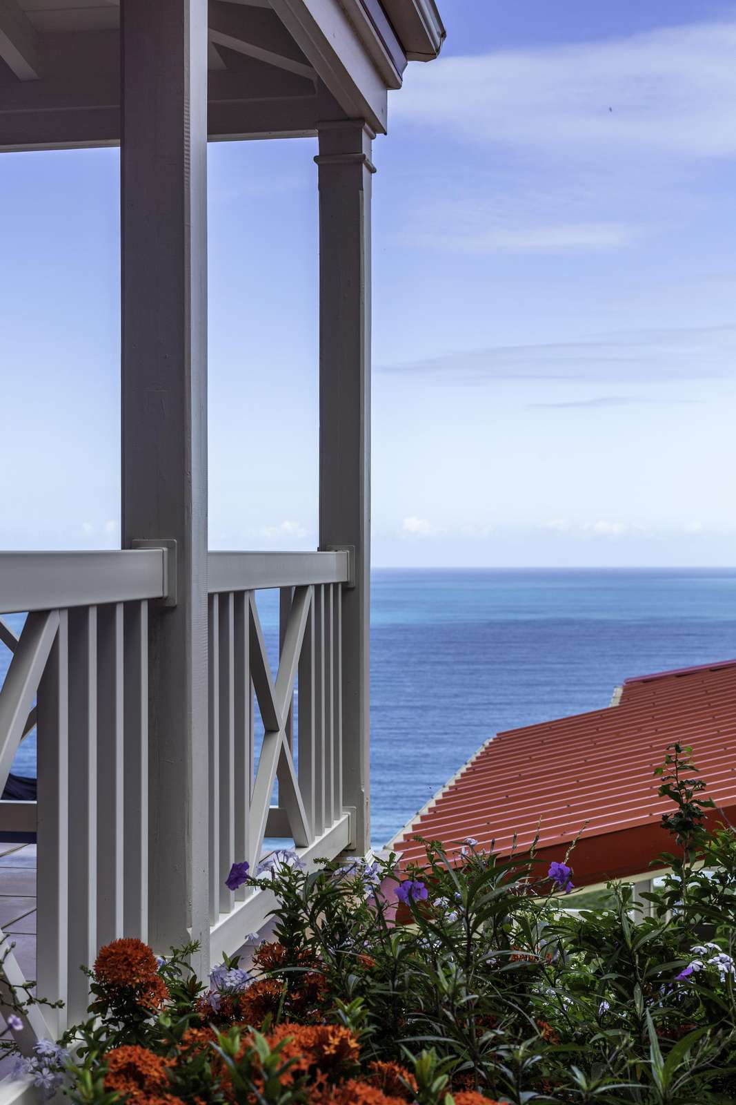 Ocean view balcony perfect for morning coffee and sunsets