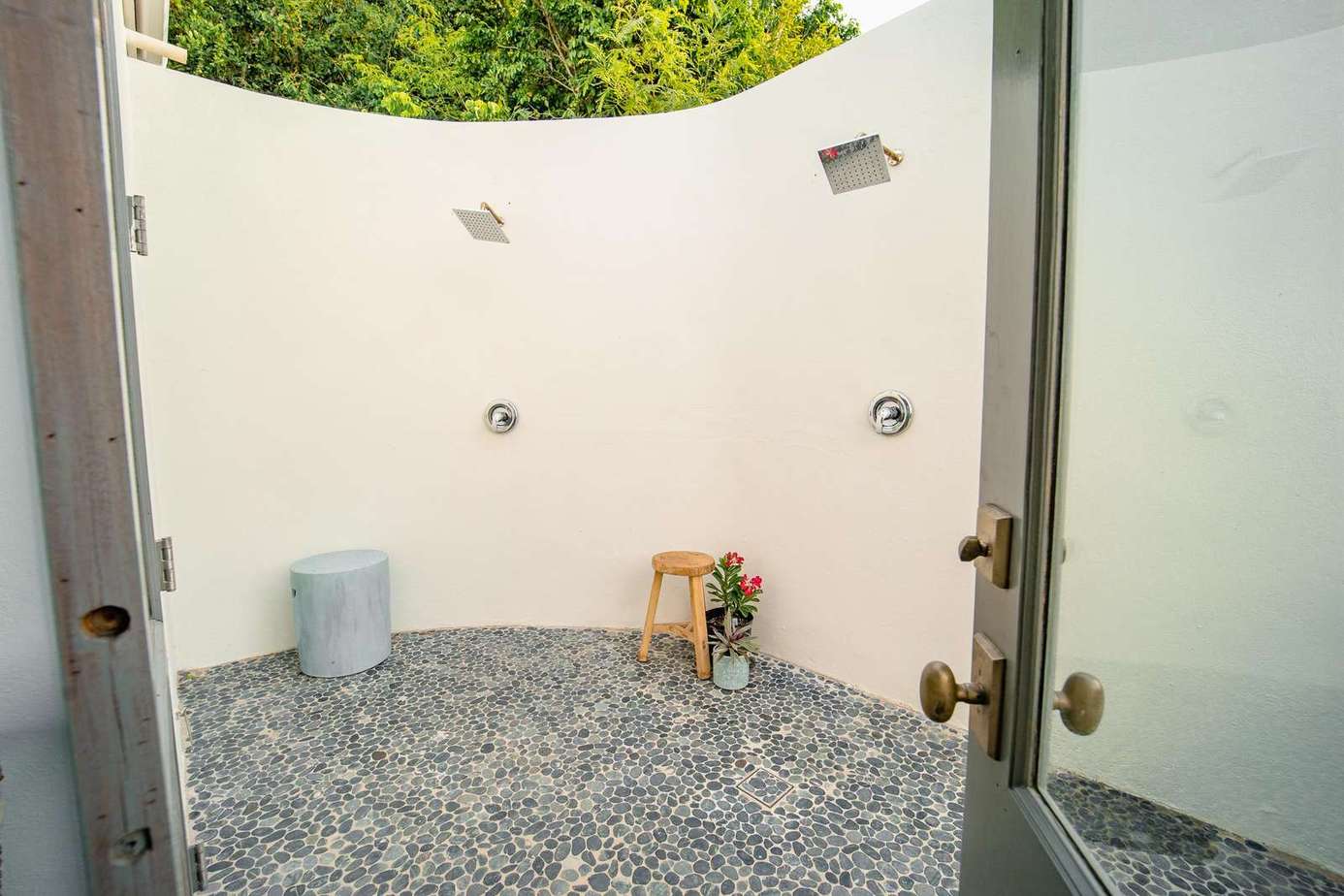 Primary Suite: Private outdoor shower for the most refreshing Caribbean showers