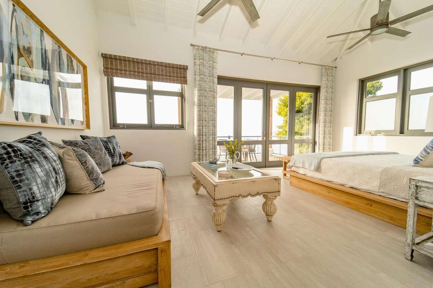 The Primary Suite is bright and airy and VERY spacious