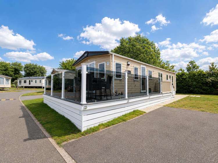 10032CW⭐ – Castle Walk (Bure side), 2 bed, 6 berth caravan with full-wrap decking. Diamond rated Preview 0
