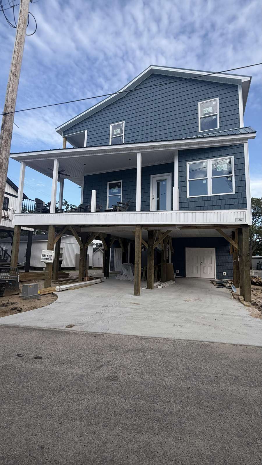 Handicap accessible with ramps into the house. Roll in shower . Elevator to first and second floors - property