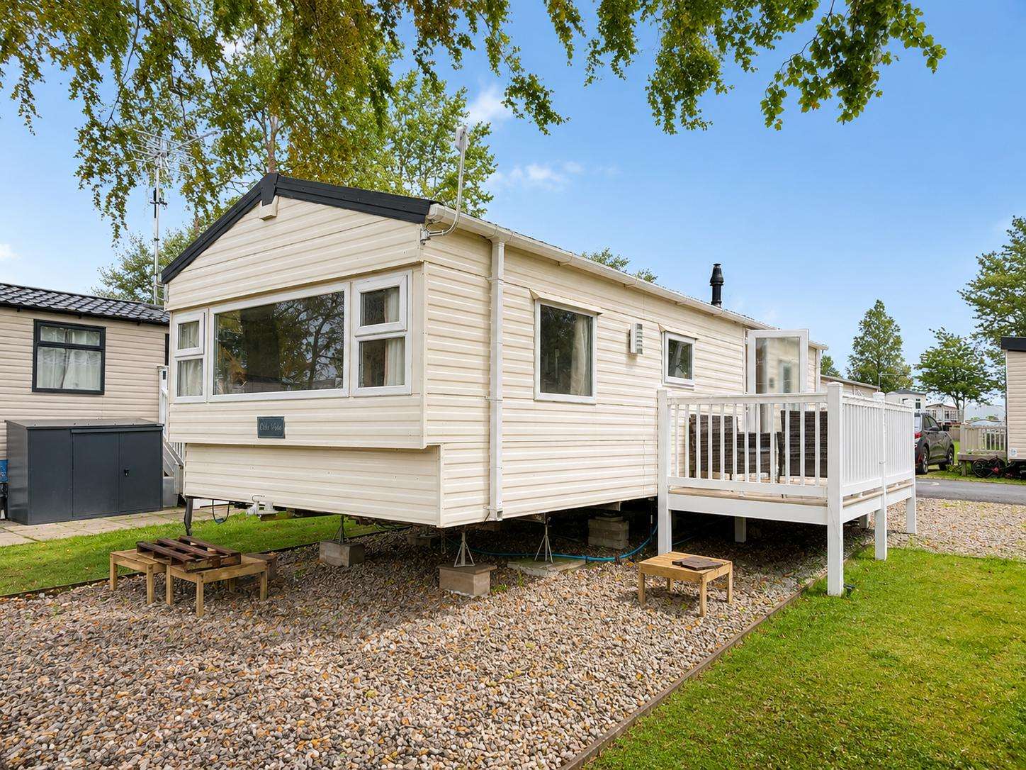 Enjoy a stay in the stunning Yorkshire Dales at Bowland Fell Holiday Park in this 2 bed, 6 berth caravan. Perfect base for exploring. - property