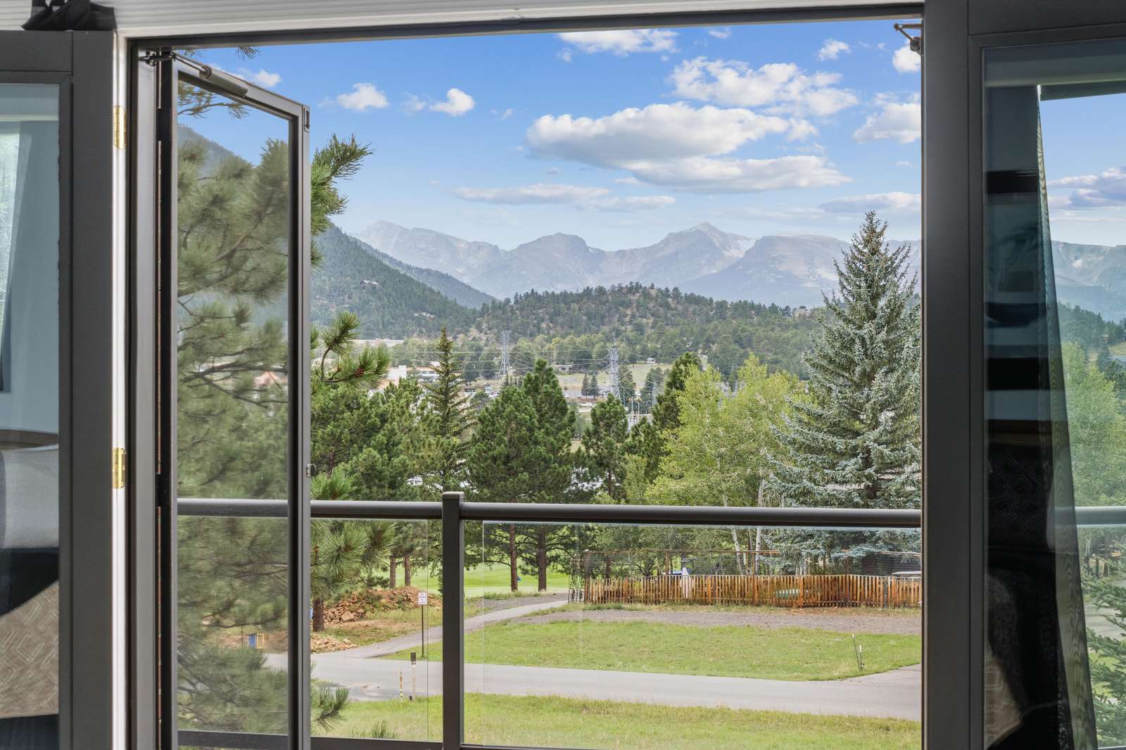 View from master bedroom - property