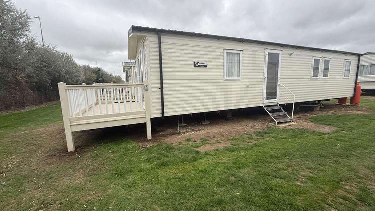 66654NB⭐ – New Beach, 3 bed, 8 berth caravan with front decking, D/G, and C/H. Diamond rated. Preview 0