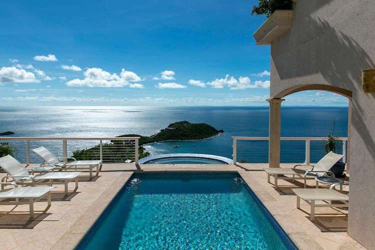 Out of the Blue, 4 Bedroom St. John Villa Above Rendezvous Bay Preview