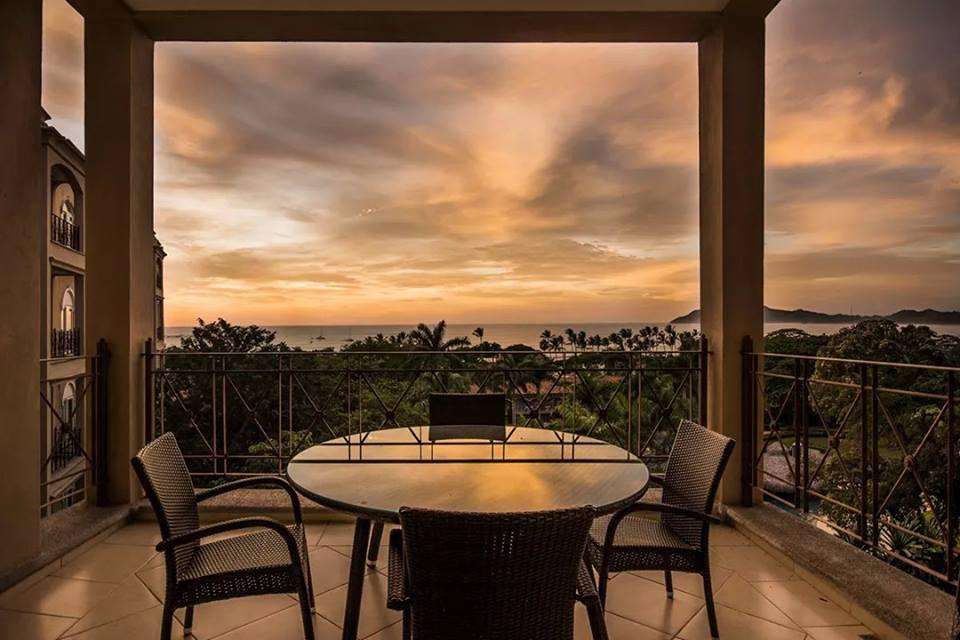 Incredible ocean views from the private balcony