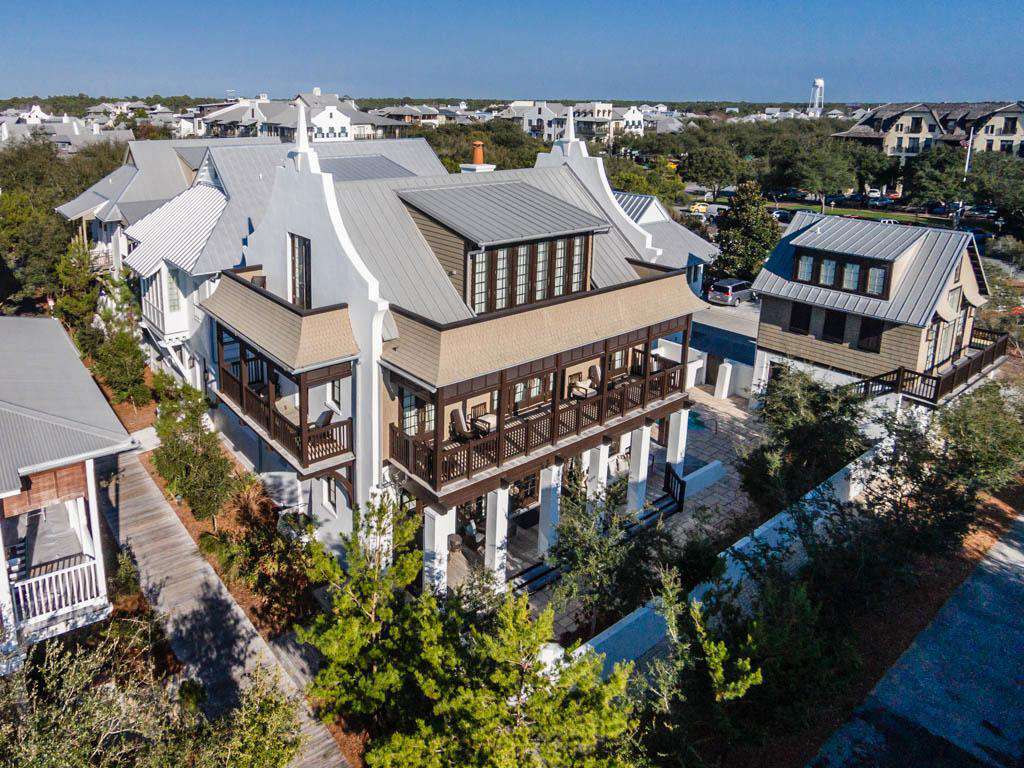 Aerial View of Front of Home - Just Steps Away from Rosemary Town Center