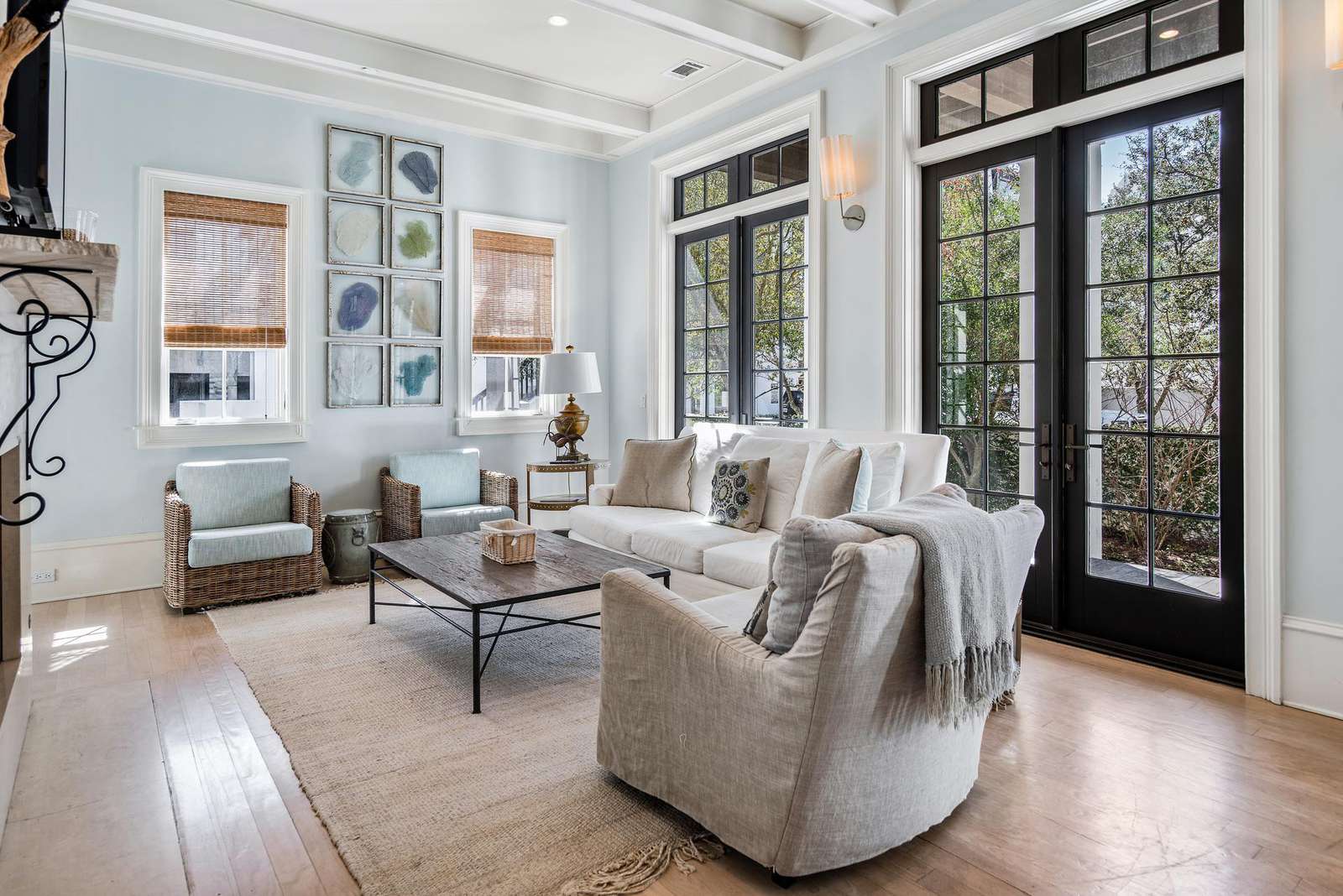 Living Area Leads to Porch