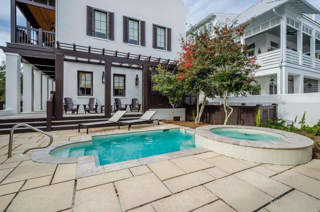 Private Pool for Relaxing after a Day at the Beach