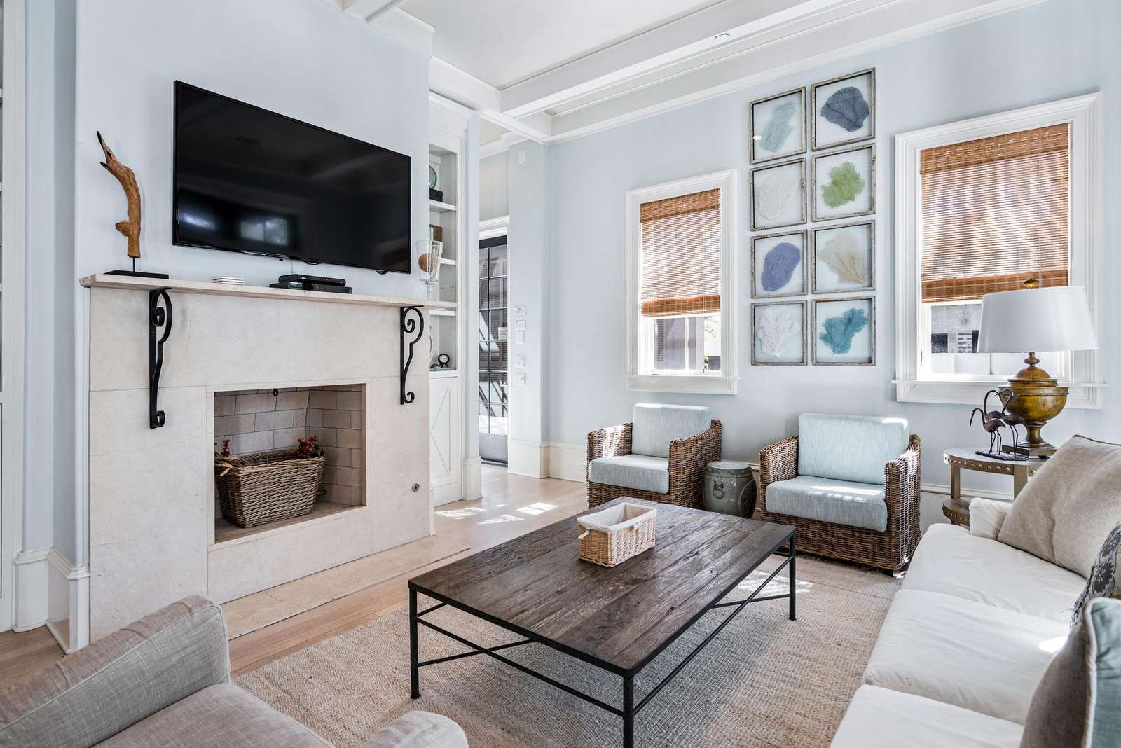 Large Flatscreen in Living