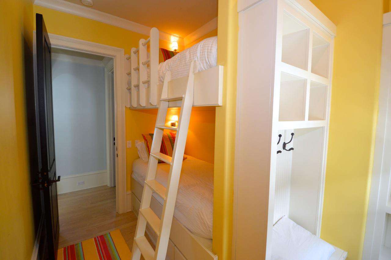 2nd Floor Bunk Room: Bunk Room with 2 Beds Located Just off Entertainment Area (No TV)