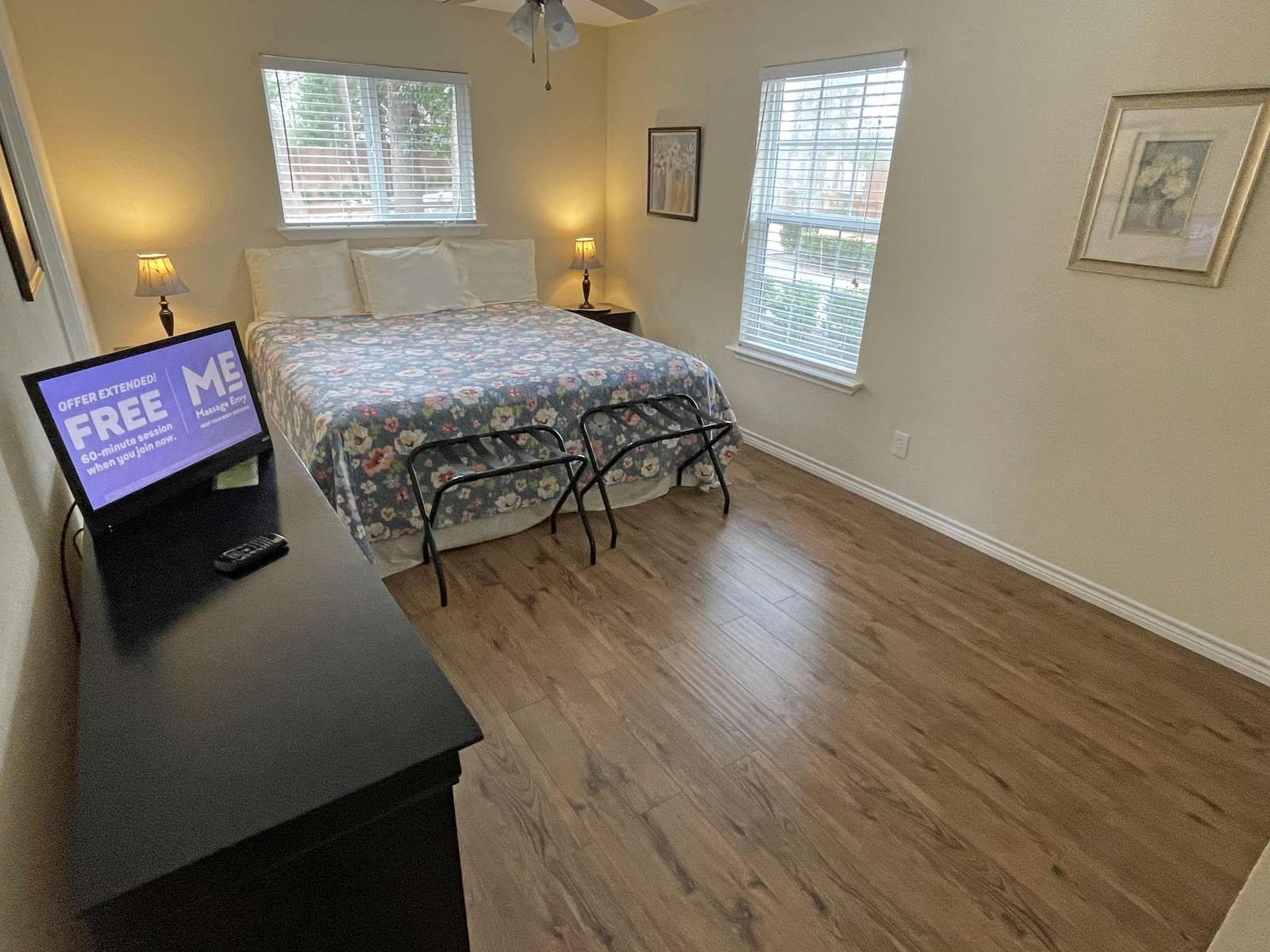 The Master King Bedroom #1 with television and cable