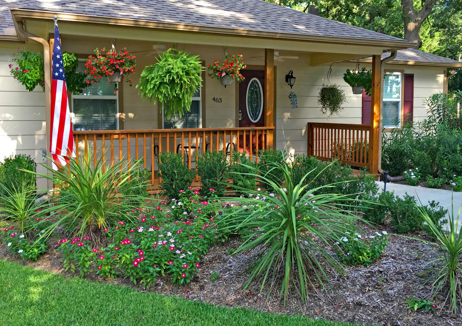 We work hard to keep our homes clean, comfortable and colorful.
