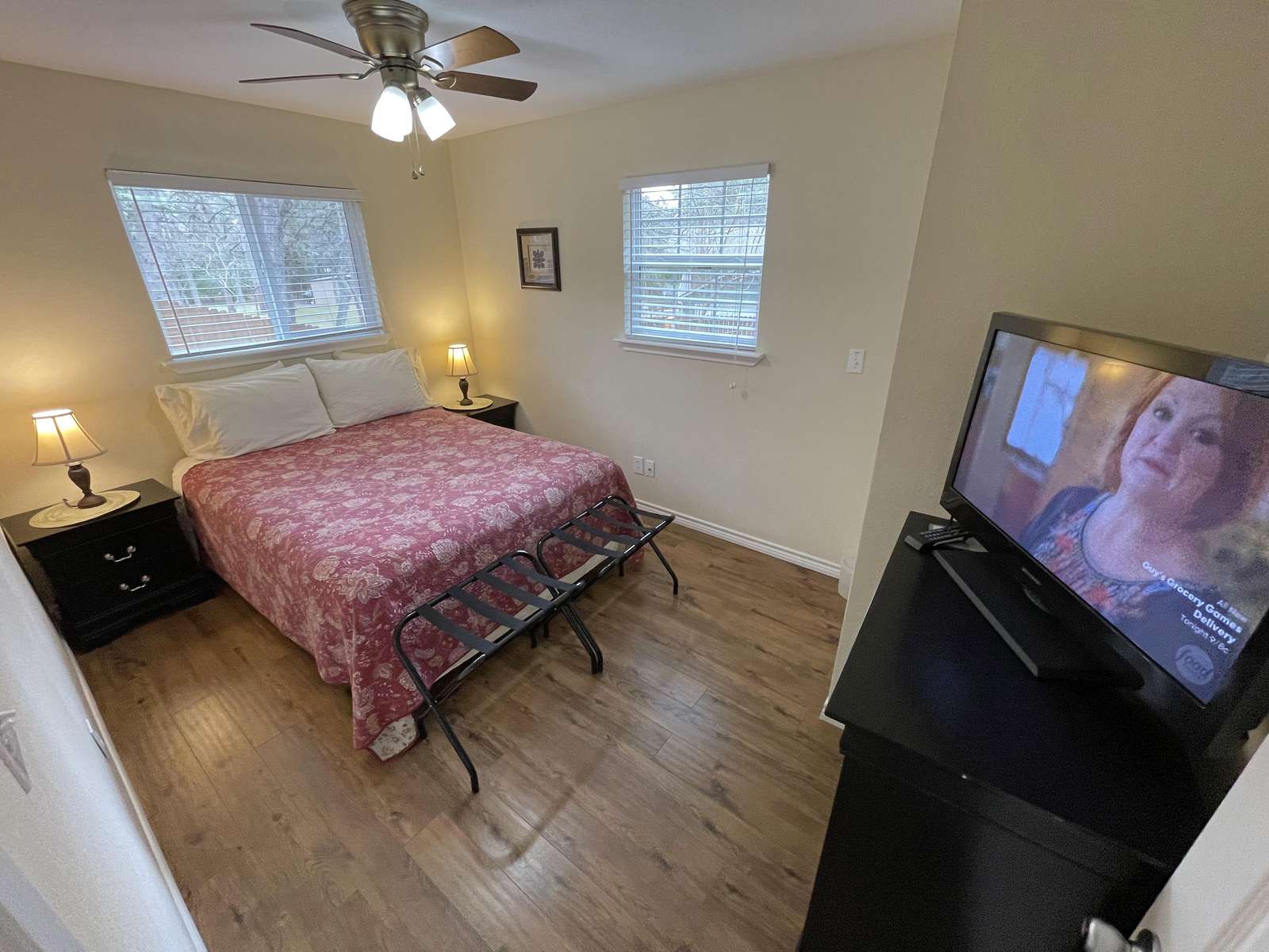 The Queen Bedroom has a 32" television with cable for those times you want to take a break.