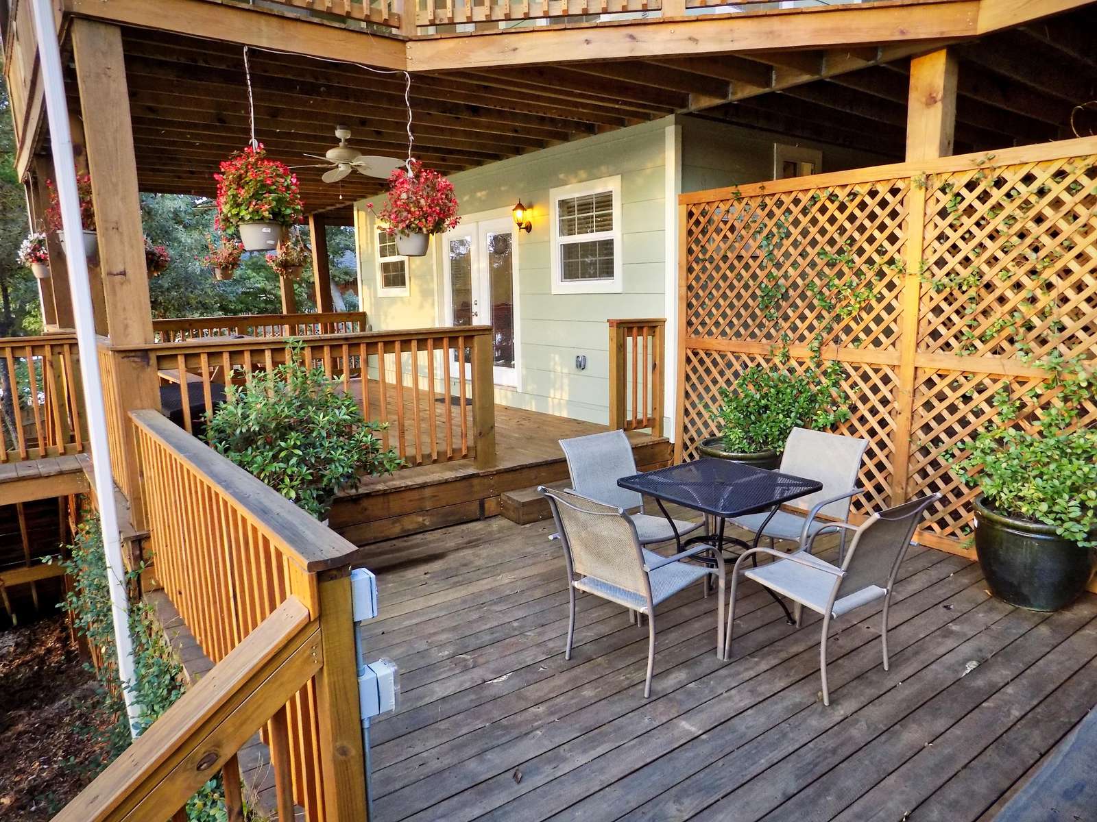 The Lower deck off the game room. There are so many to choose from.