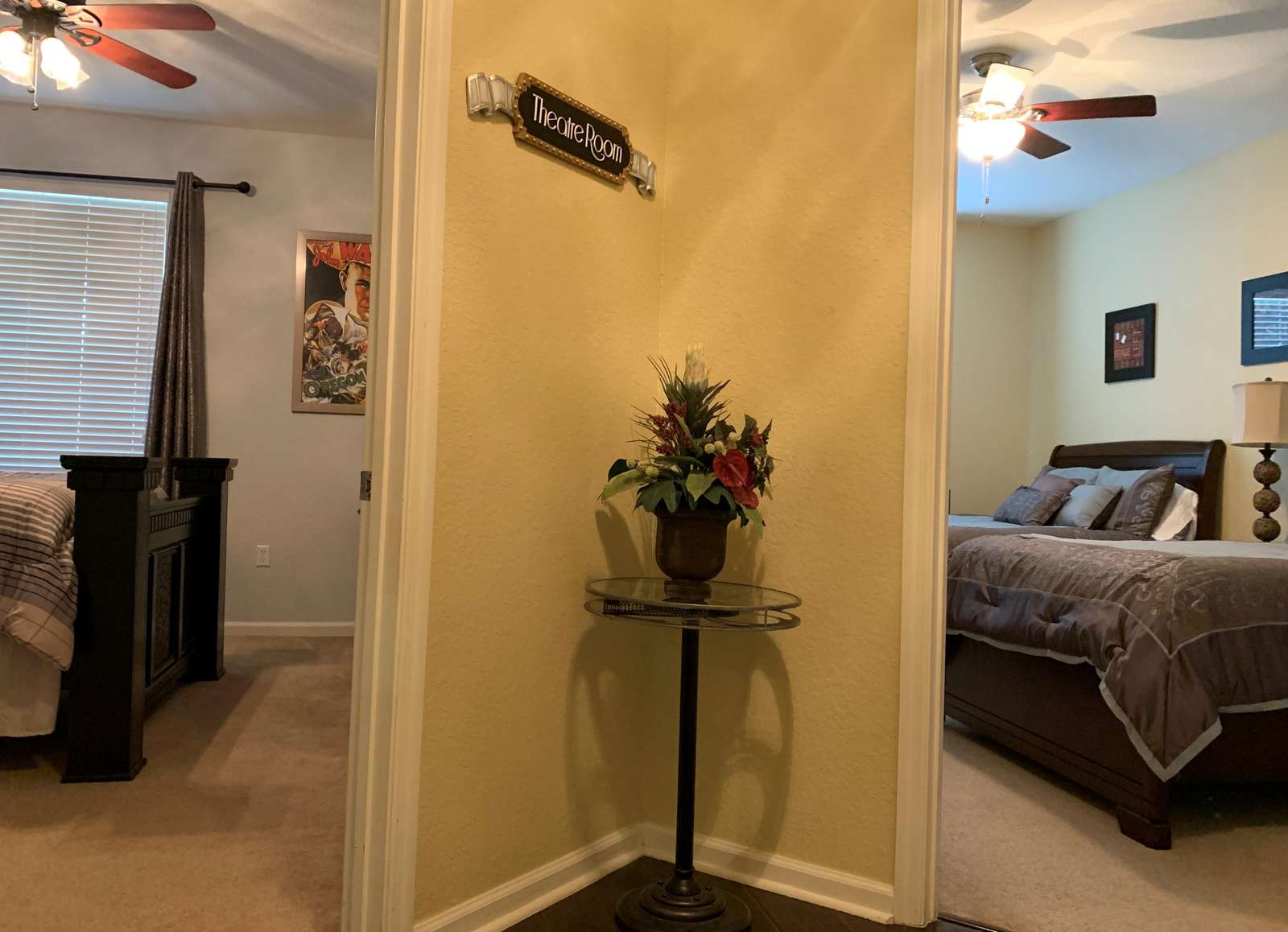 Two guest bedrooms