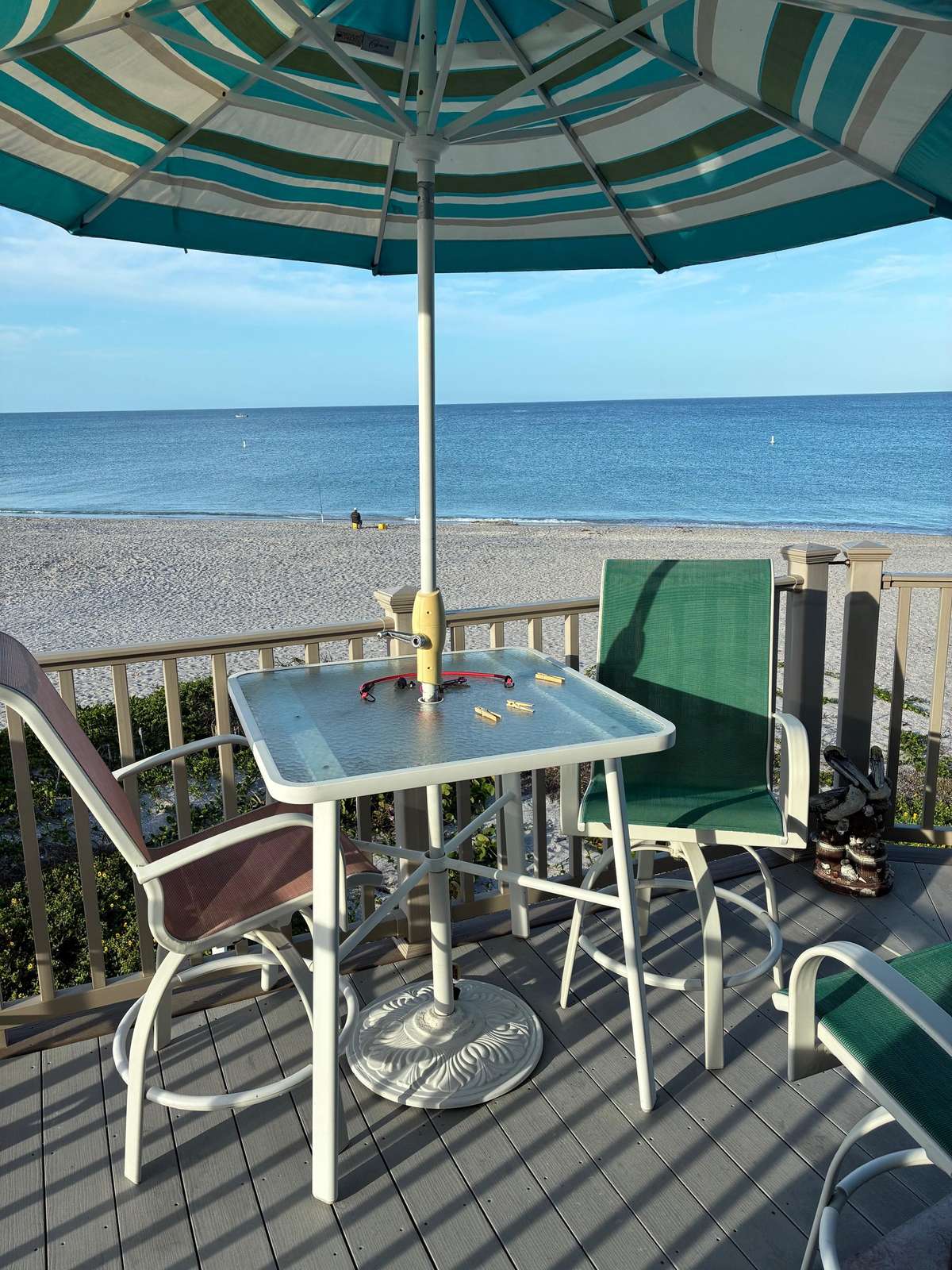 Gulf View from Sliding Door to Balcony