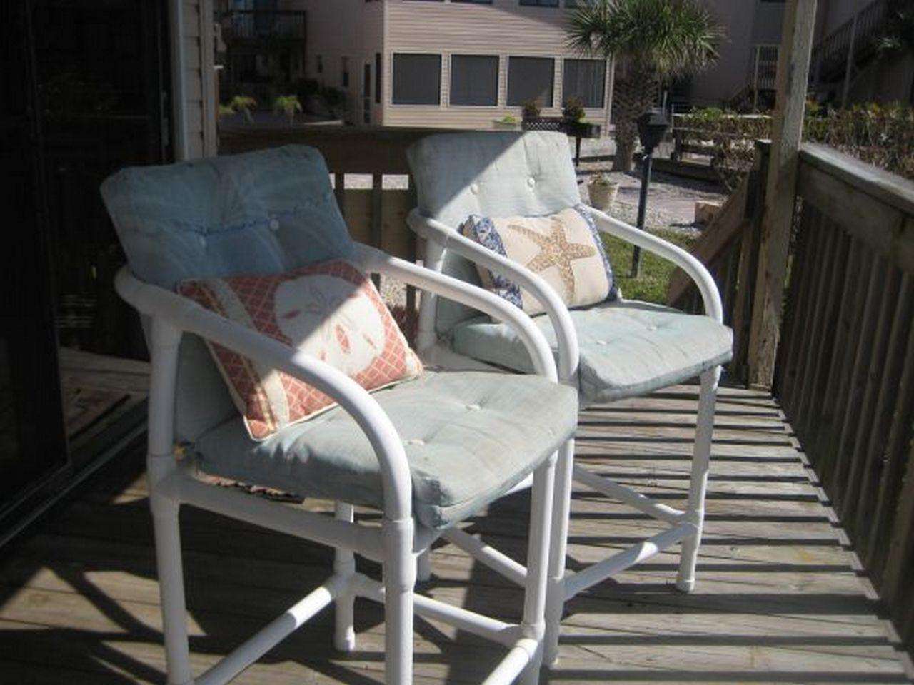 Chairs on Lanai