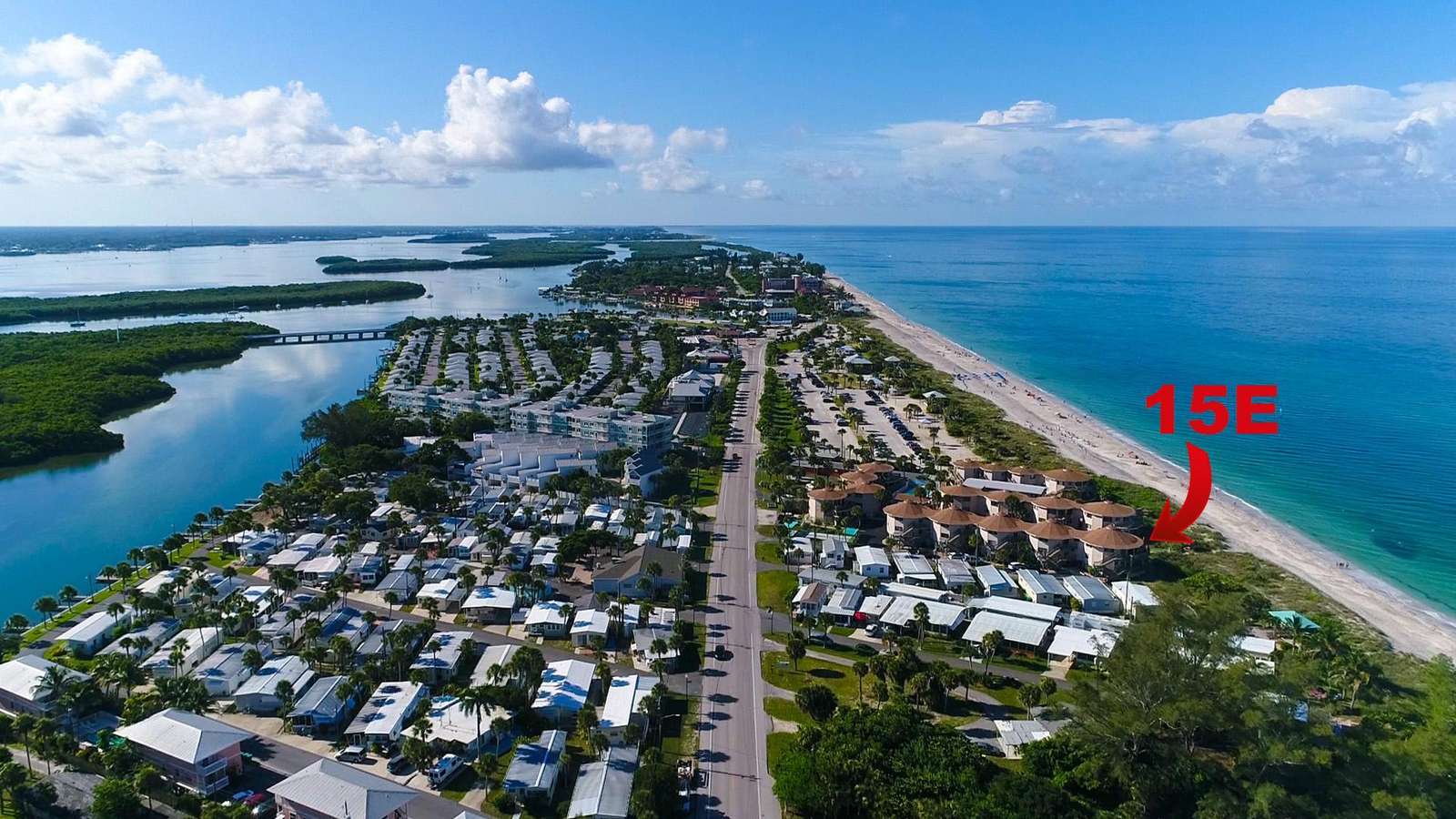 Aerial View Looking South